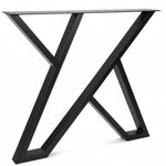 picioare masa metalice negre reglabile gauri ovale 7x15 prindere profesionala rivertable.ro