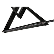 Picioare Masă Metalice Design Romb - 710x750mm - Reglabile - Vopsite Electrostatic