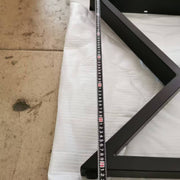 Picioare Masă Metalice Design Z Inegal - 710x750mm - Reglabile 2.5cm - Vopsite Electrostatic