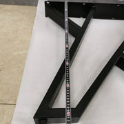 Picioare Masă Metalice Design X-Open - 710x750mm - Cu Piciorușe Reglabile - Vopsite Electrostatic