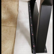 Picioare Masă Metalice Design Z Inegal - 710x650mm - Reglabile 2.5cm - Vopsite Electrostatic