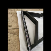 Picioare Masă Metalice Design Stea (Diamond) - 710x750mm - Reglabile 2.5cm - Vopsite Electrostatic