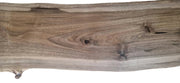 Suport magnetic cutite, lemn masiv de nuc cu margine naturala