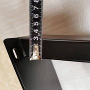 Picioare Masă Metalice Design Z Inegal - 710x650mm - Reglabile 2.5cm - Vopsite Electrostatic