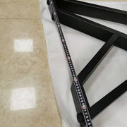 Picioare Masă Metalice Design X-Open - 710x750mm - Cu Piciorușe Reglabile - Vopsite Electrostatic