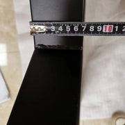 Picioare Masă Metalice Design Z Inegal - 710x650mm - Reglabile 2.5cm - Vopsite Electrostatic